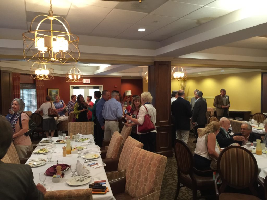 Networking after lunch